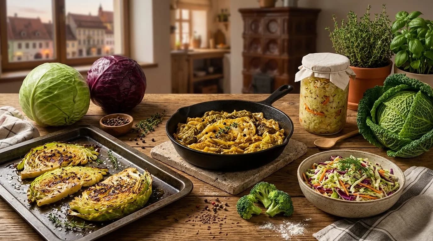 Cabbage: fermented, braised, roasted — and without the unpleasant smell