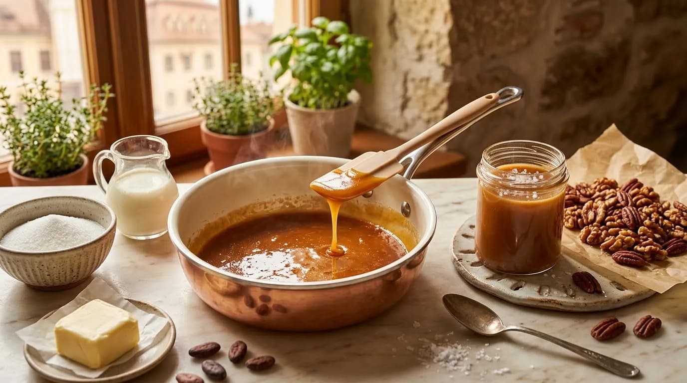 Карамель и сахарные сиропы: солёная карамель, глазурь и почему сахар кристаллизуется